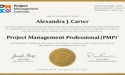 project management certification
